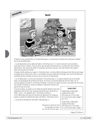 Le calendrier de l'avent / L'anglais par le jeu