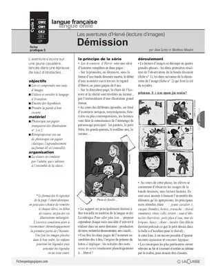 Les aventures d'Hervé (3) / Démission