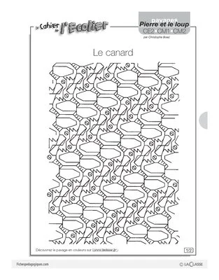 Le canard / Pavages Pierre et le Loup