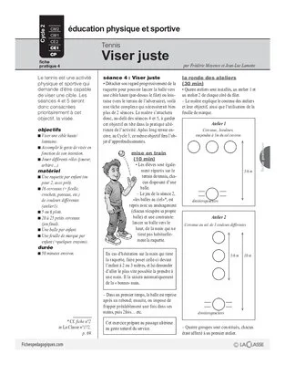 Tennis (4) / Viser juste
