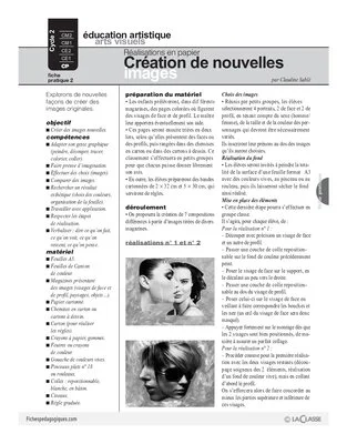 Réalisation en papier (2) / Création de nouvelles images
