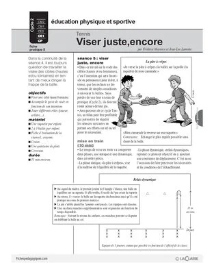 Tennis (5) / Viser juste, encore