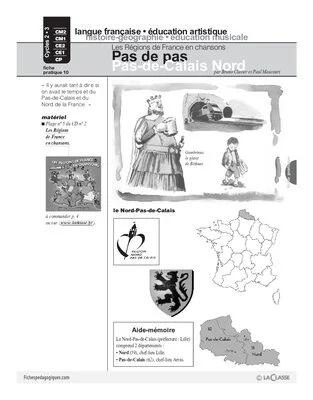 Les régions de France en chansons / Pas-de-Calais (Cycle 2)