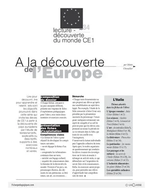A la découverte de l'Europe / L'Italie