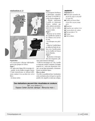 Réalisation en papier (3) / Photocopies et couleurs