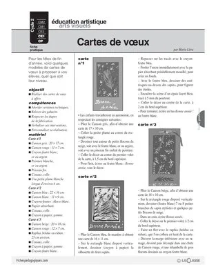 Cartes de voeux à offrir