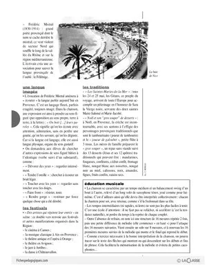 Les régions de France en chansons / Une journée en Provence (Cycle 2)