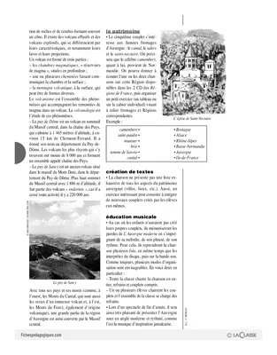 Les régions de France en chansons / L'Auvergne moderne (Cycle 3)