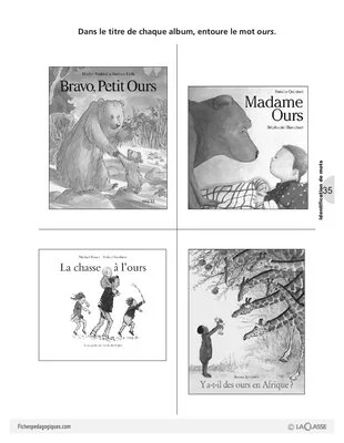 La journée de Léa : Léa découvre un album