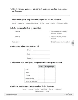 A la découverte de l'Europe / L'Espagne