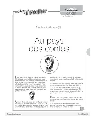 Contes à rebours (8) / Au pays des contes