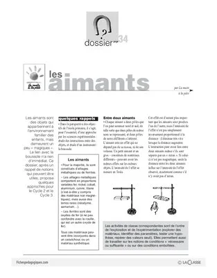 Les aimants (Cycle 2)