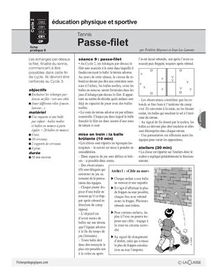 Tennis (9) / Passe-filet