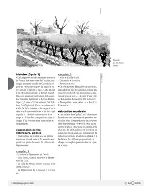 Les régions de France en chansons / Languedoc-Roussillon (Cycle 2)