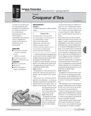 Poésie (3) / Croqueur d'îles