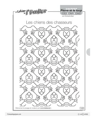Les chiens des chasseurs / Pavages Pierre et le Loup