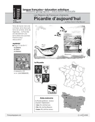 Les régions de France en chansons / Picardie (Cycle 2)