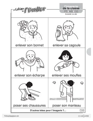 L'imagerie : se dévêtir / se vêtir