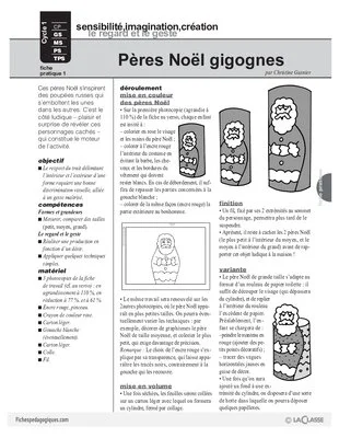 Pères Noël gigognes