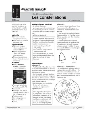 Léa découvre les étoiles (1) / Les constellations