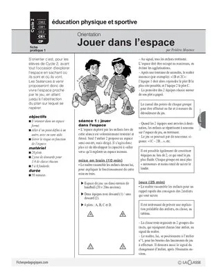 Orientation (1) / Jouer dans l'espace