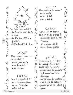 Sirius le petit poisson (4) / Lecture suivie