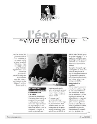 L'école du vivre ensemble