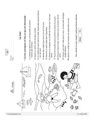 Lecture autonome de consignes