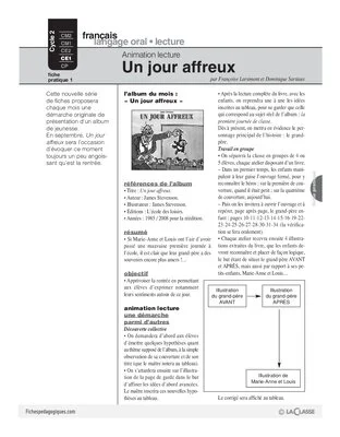 Animation lecture (1) / Un jour affreux