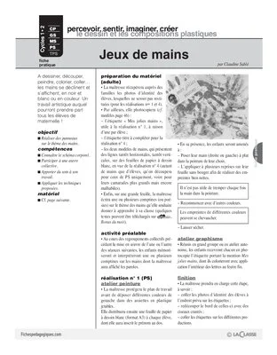 Jeux de mains