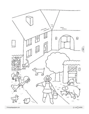 Léa à l'école / A la ferme