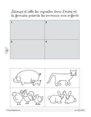 Léa à l'école / A la ferme