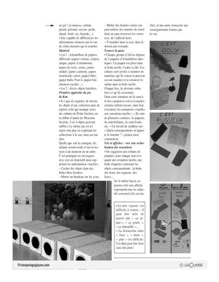 Projet / Le toucher