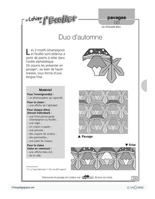 Pavages GS / Duo d'automne