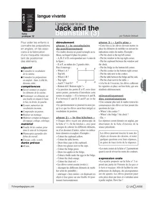 Jack and the beanstalk (3) / L'anglais par le jeu