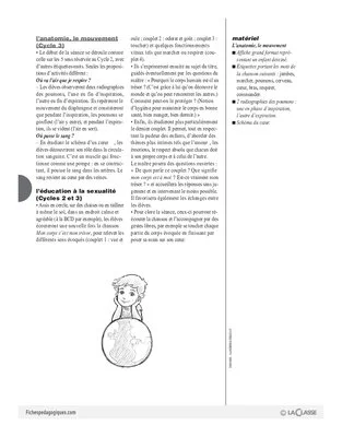 Chantons le corps et la santé (1) / Elémentaire