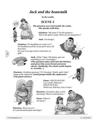 Jack and the beanstalk (4) / L'anglais par le jeu