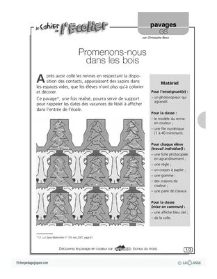 Pavages GS / Promenons-nous dans les bois