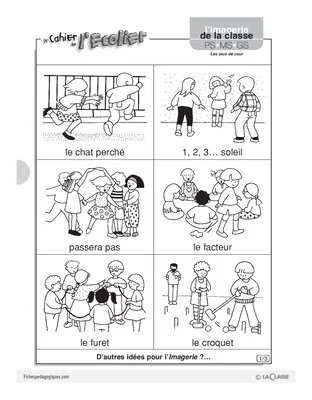 Les jeux de cour (2) (Imagerie)