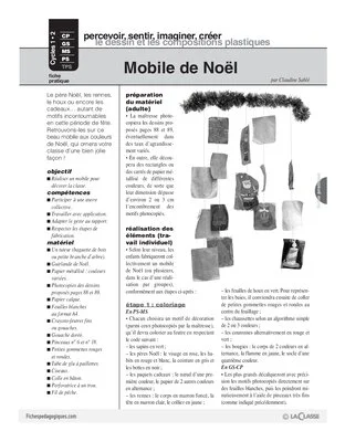 Un mobile de Noël