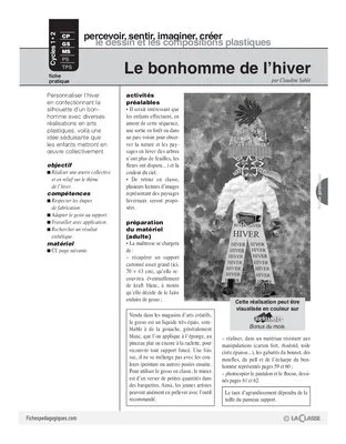 Le bonhomme de l'hiver