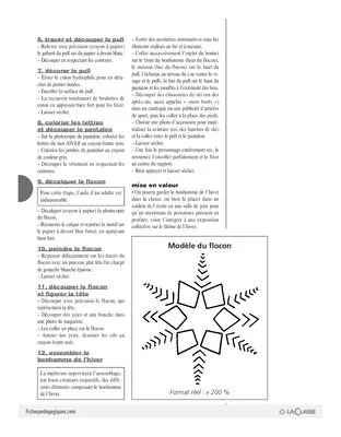 Le bonhomme de l'hiver
