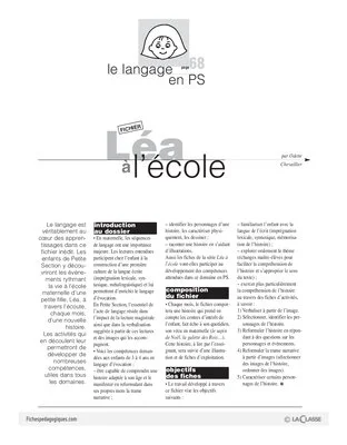 Léa à l'école / La galette des rois