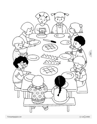 Léa à l'école / La galette des rois