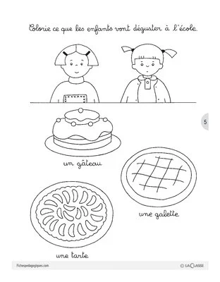 Léa à l'école / La galette des rois