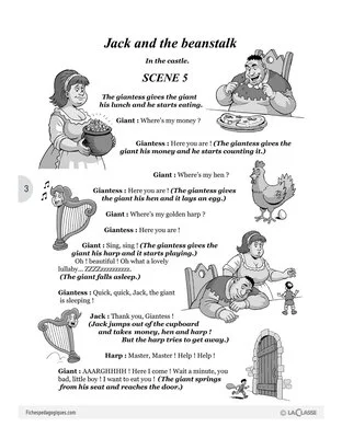 Jack and the beanstalk (5) / L'anglais par le jeu
