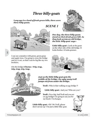 Three billy-goats (1) / L'anglais par le jeu