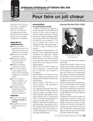 Musique classique en chansons (10) / Pour faire un joli choeur