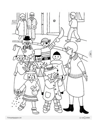 Léa à l'école / Le défilé de carnaval