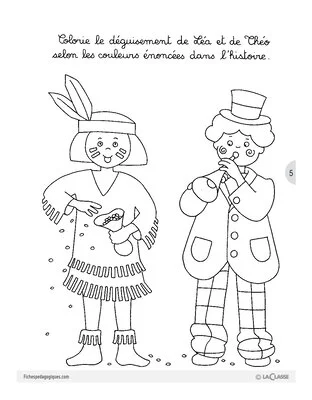 Léa à l'école / Le défilé de carnaval